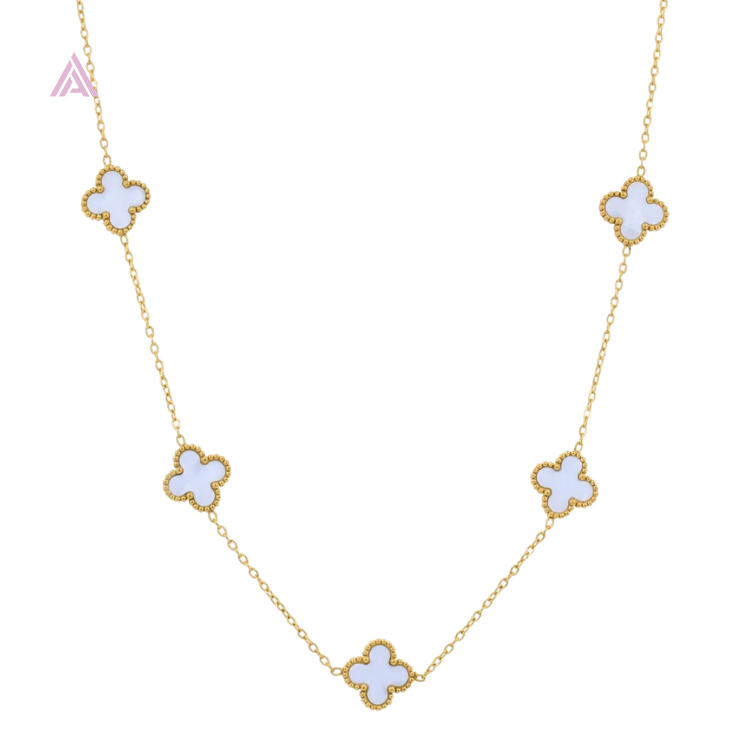 Luxurious Pearl Clover Set